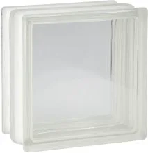 Fire-resistant F30 full-view glass block.