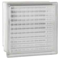 Fire-resistant F30 Crossed glass block.