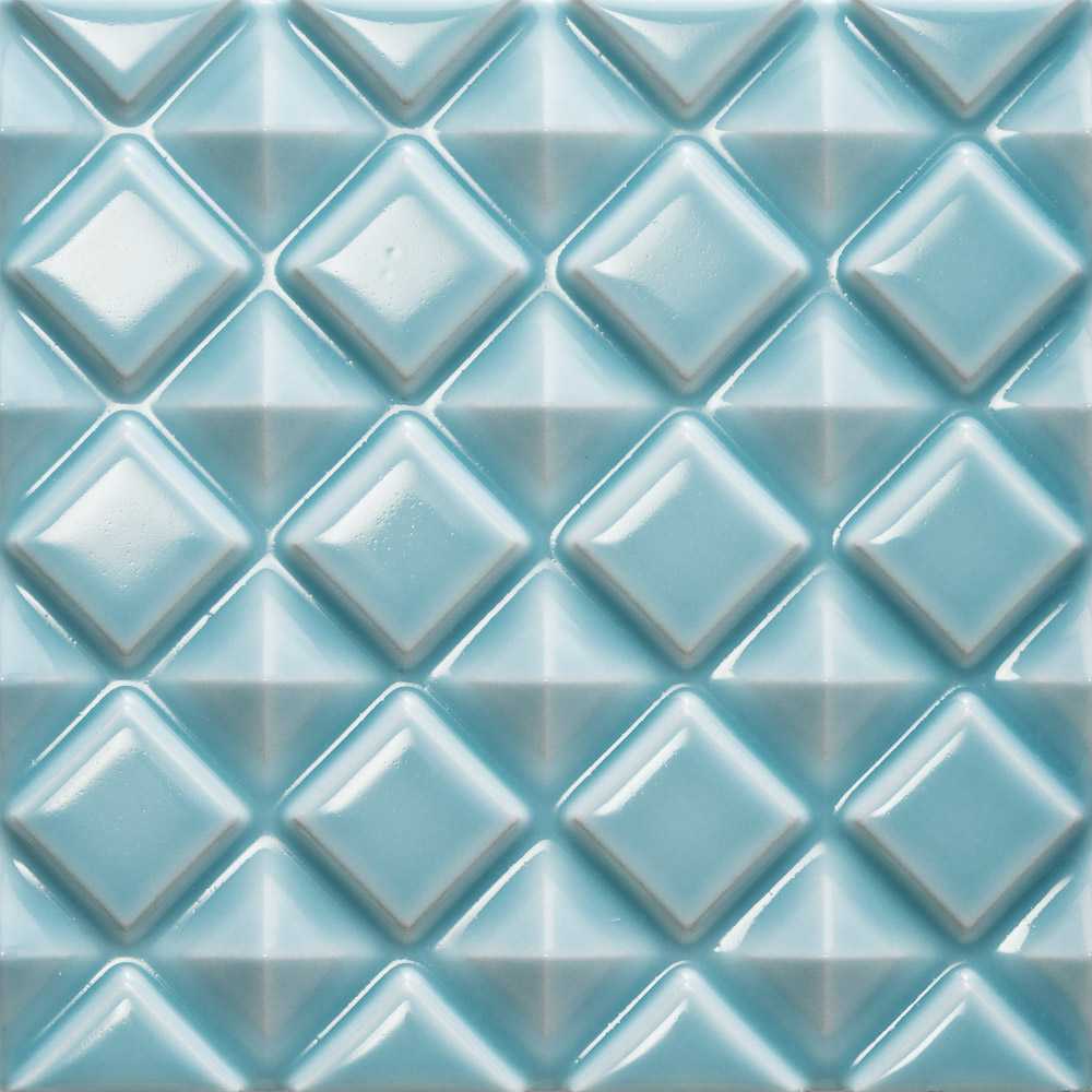 Allegro A10 Heaven Blue ceramic tile color sample.