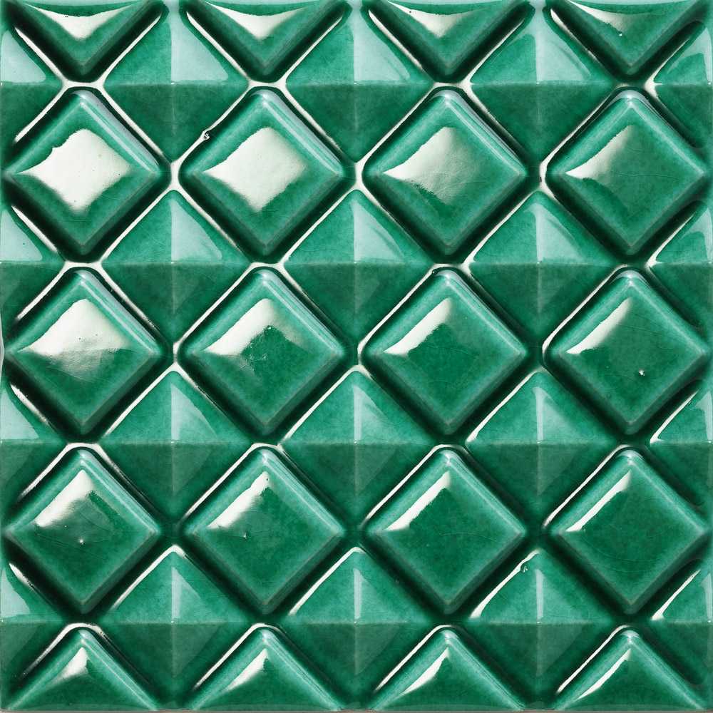 Allegro A33 Pine Green ceramic tile color sample.
