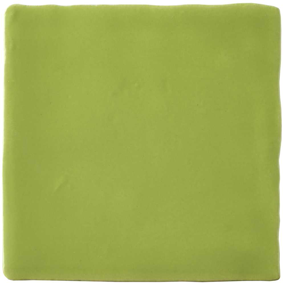 Essential E29 Electric Green ceramic tile color sample.